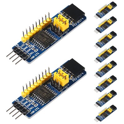 10PCS PCF8574T PCF8574 IO Expansion Board I2C IO Expander Module I/O Expander...