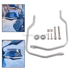 Silver Hand Guard Handguard Protector Bar For BMW F750GS F850GS R1200GS R1250GS