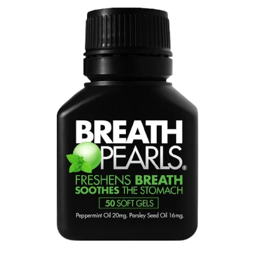 BREATH PEARLS - 50 Soft Gel Capsules