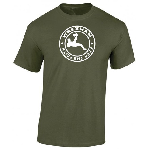 Wrexham T-Shirt Fußball Neuheit Sportfan vier Designs zur Auswahl - Bild 10 von 38