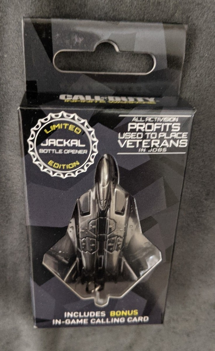 Call of Duty Jackal Bottle Opener Keychain Limited Edition Activision