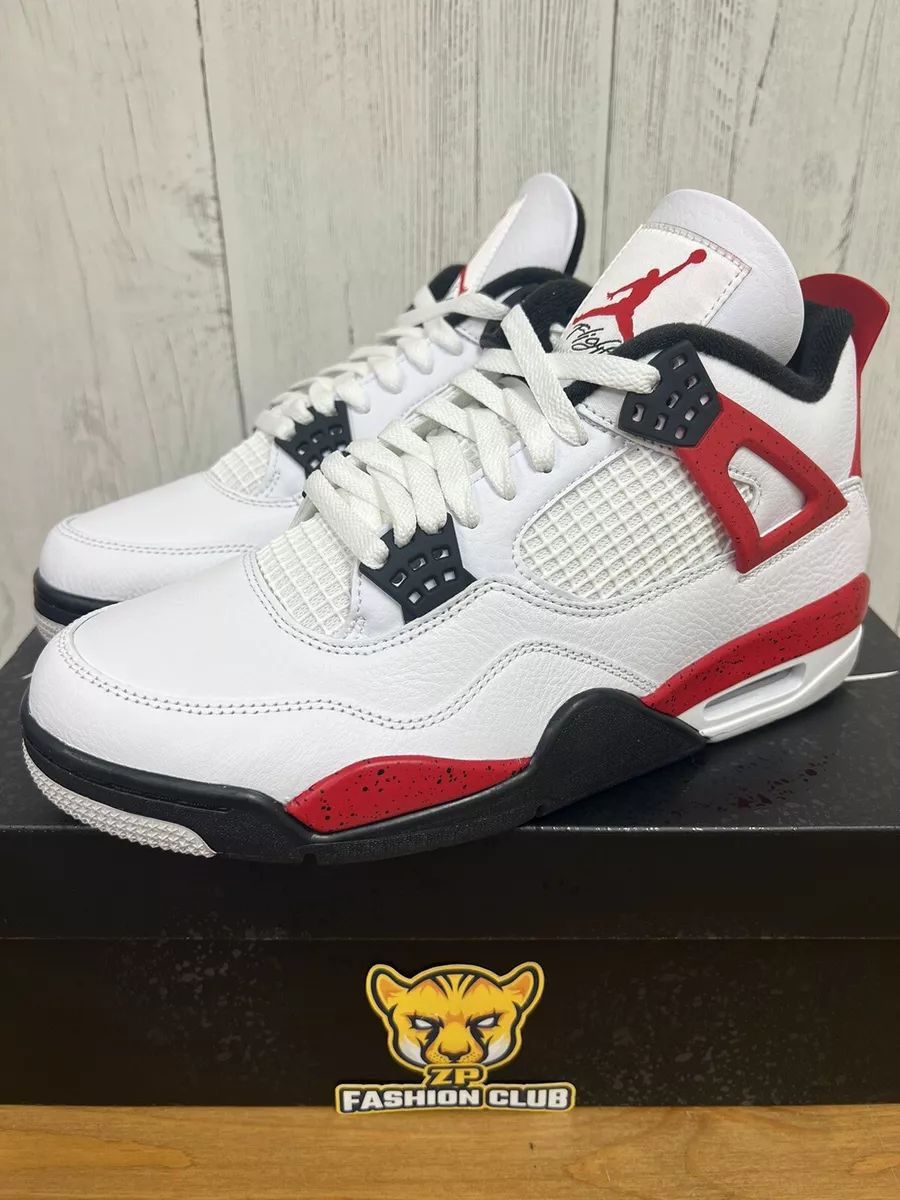 Nike Air Jordan Retro 4 Red Cement DH6927-161 Men's or GS Shoes NEW