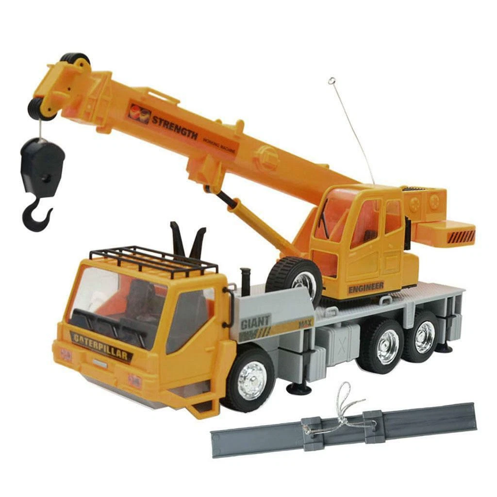 8 Channel Full Functional 1 24 Remote Control Crane Truck Toy for Kids