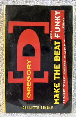 Gregory D - Make That Beat Funky CASSETTE SINGLE BRAND NEW! SEALED!
