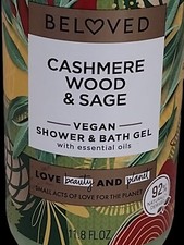 Love Beauty and Planet BELOVED CASHMERE WOOD  SAGE Shower  Bath Gel 11.8 fl oz
