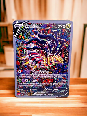 Giratina V Gold Metal Pokemon Card Collectible Gift/Display | eBay