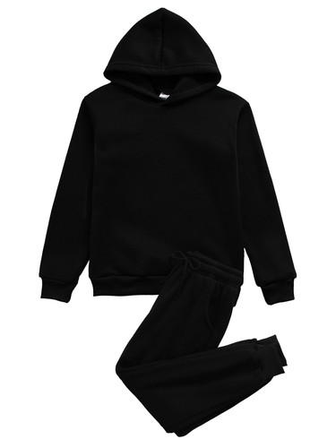 Kids Girls Boys Sportswear Cycling Tracksuit Long Sleeve Sport Suit Athletic - Picture 33 of 83