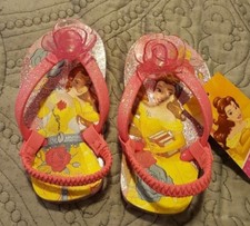NEW Infant Girls Flip Flop size 5/6 Princess Sandal Disney -V19