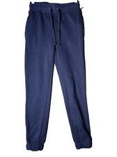 Men's Tapered Jogger Pants - Goodfellow  Co Navy Size XS