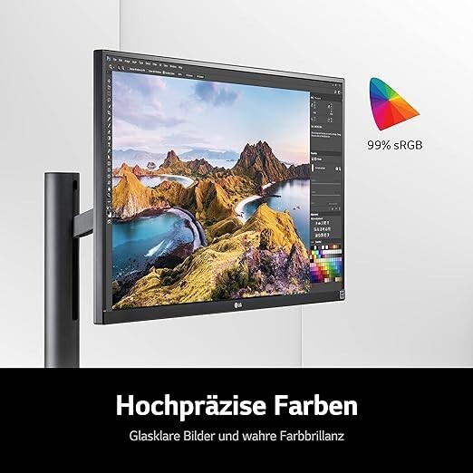 LG Ultrafine Ergo Monitor 27UN880-B 68.4 cm - 27 inches, 4K UHD