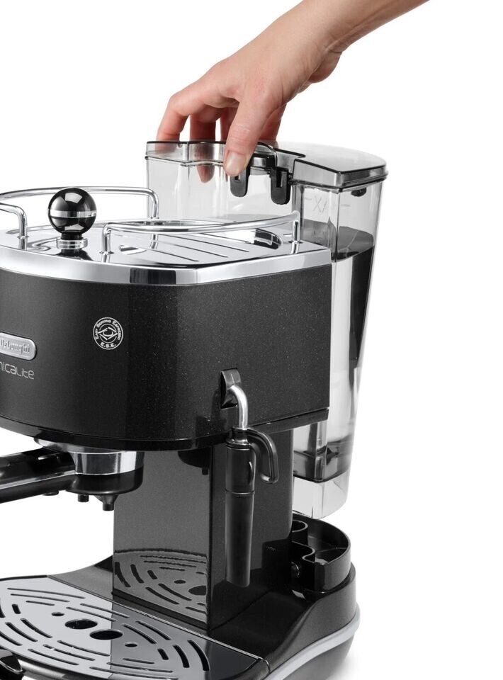 DeLonghi Icona Micalite Espresso Coffee Machine Black for