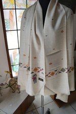 HIMALYAN KULLU ARTISTIC PURE WOOL PASHMINA SHAWL TRIBAL ART 16 DESIGNS CHOICE