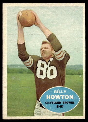 1960 Topps Set Break Bill Howton #27 VG-VGEX Cleveland Browns