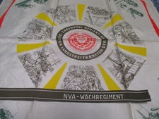 &Auml;rmelband  " NVA - Wachregiment " + Reservisten - Tuch , Militaria DDR  , # 28