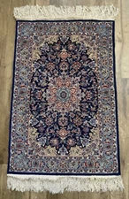 2X4 Oriental Rug Carpet Hand-Knotted Floral Design ~ Like New ~ scatter area