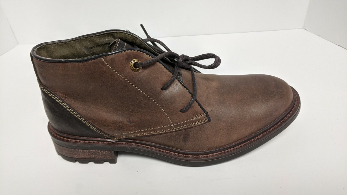 Josef Seibel Oscar 11 Chukka Boot, Brown Leather, Men's 41 EU (US