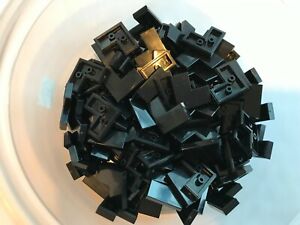 Lego Parts New 14719 Black Tile 2 X, Corner Tile Pieces