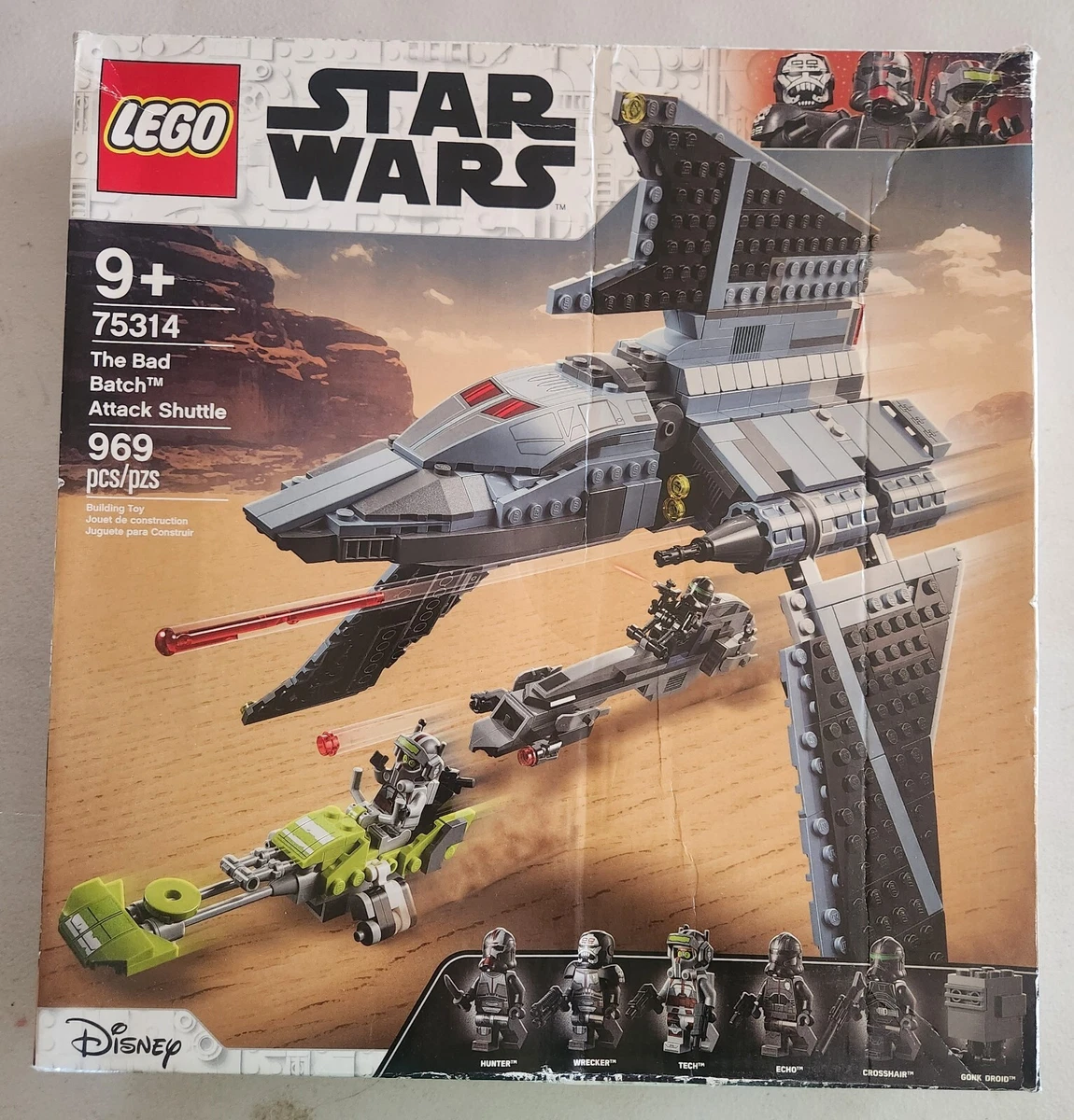 Lego star wars bad batch shuttle sale