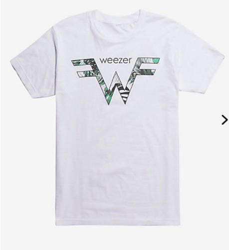 WEEZER JUNGLE W LOGO T-SHIRT Hot Topic 