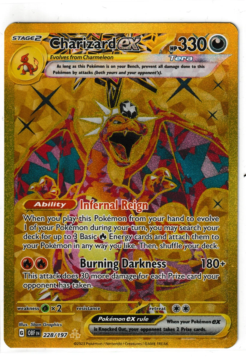 Charizard ex 228/197 SV03: Obsidian Flames for sale | eBay