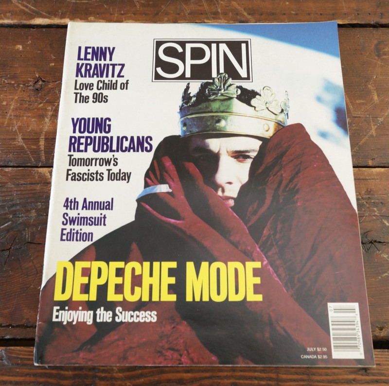 SPIN July 1990 DEPECHE MODE Lenny Kravitz SWIMSUIT EDITION Used