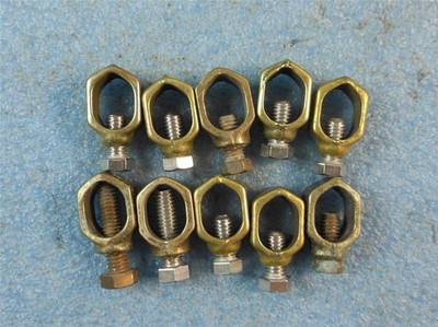 1/2 - 5/8'' Grounding Clamp * Lot of 10*