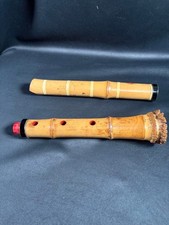 Shakuhachi 1 Shaku 8 Sun Japanese Traditional Musical Instrument with Case