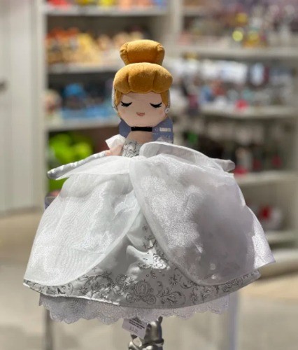 Disney Cinderella 75th Anniversary Soft Plush Doll Princess Collectible