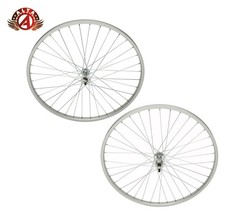 ALTA 24” x 1-3/8 Front & FreeWheel Narrow Alloy 36 Spoke 3/8 Axle City/Cruiser.