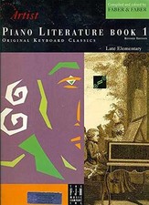 Piano Literature Book 1: Original - Paperback, by Faber Nancy; Faber - Very Good