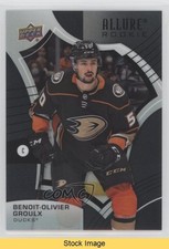 2021-22 Upper Deck Allure Rookies Black Rainbow Benoit-Olivier Groulx READ 1t8r