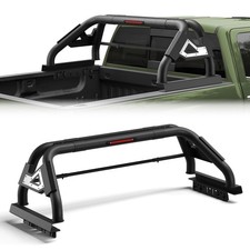 Roll Sport Bar Adjustable Chase Roof Rack Bed Bar For F-150 Trucksilveradoram