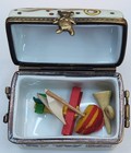Gérard Ribiere Toy Box with Toys Limoges Peint Main Trinket Box — photo 5