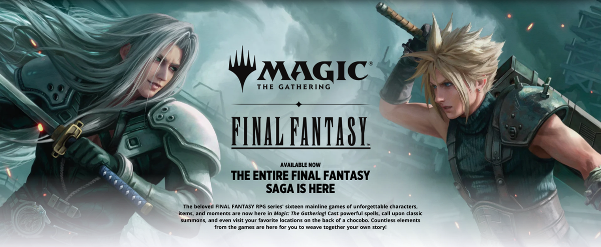 3 (three) - Final Fantasy Magic the Gathering Play Booster packs