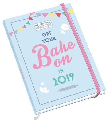 Great British Bake Off A5 Official 2019 Diary - A5 Diary Format, Great British B