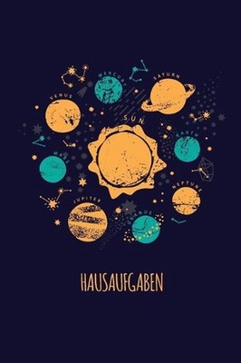 Hausaufgaben: Heft mit Weltraum-Kosmos-Motiv f?r Jungs by Kidspublish (German) P