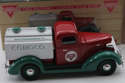  Liberty/Spec Cast Conoco 1937 Chevy Tanker Bank 7'' NEW Limited Edition