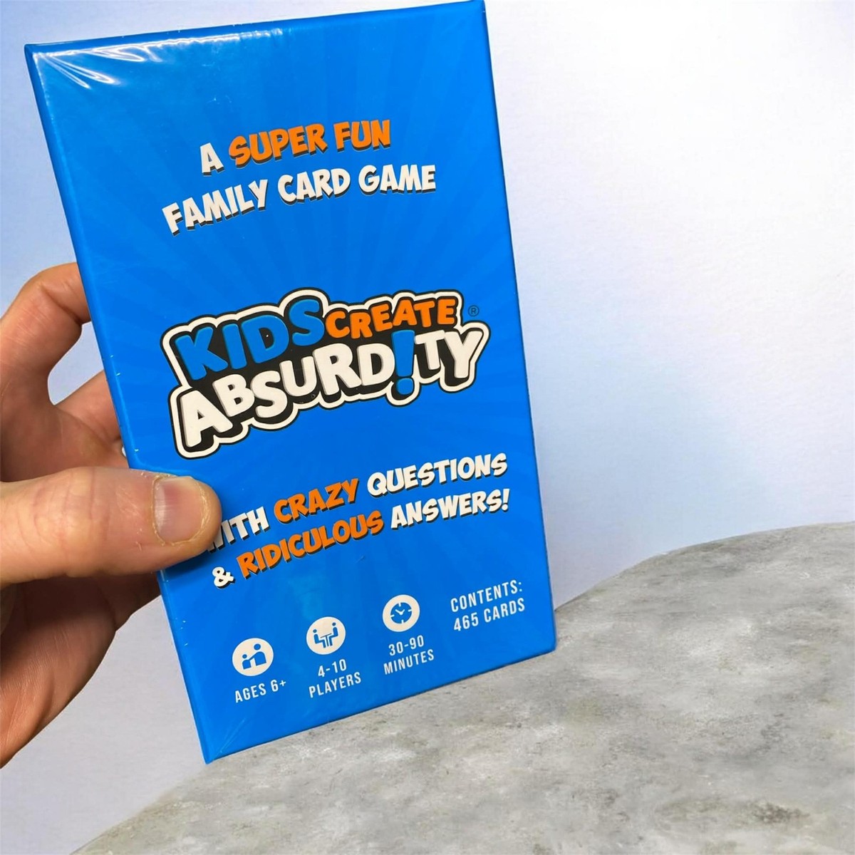 👨‍👩‍👧‍👦 Kids Create Absurdity Funny Card Game for Childs Kids