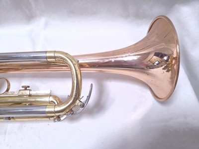 YAMAHA YTR-333 Trumpet Intermediate Model Gold Brass Japan Tested
