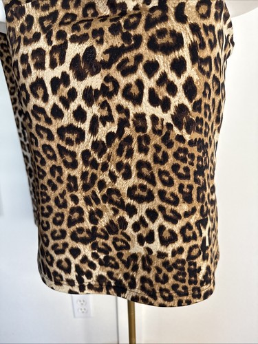 Joseph Ribkoff Size 10 Animal Print 2 Piece Pull On Pants & Tank Top Outfit - Picture 4 of 7