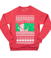Lindsey Stirling CHRISTMAS red Sweatshirt unisex All sizes 1F2486