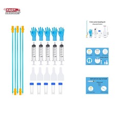 5 Set AI Artificial Insemination Dog Breeding Kit, Canine Breeding Kit, Dog I...