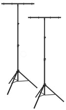 2 MR DJ LS-100 Pro DJ Lighting Tripod  T-Bar Portable Light Stand