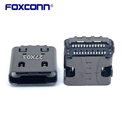 5PCS/PACK New Foxconn UT12113-116B3-7H USB Type-C high-speed tail plug 24P - Picture 1 of 5