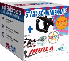 ANHÄNGERKUPPLUNG für BMW 3er Touring E91 05-12 starr +13-pol ES SPEZ JAEGER