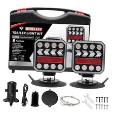 Wireless Magnetic Trailer Light - 5-in-1 LED Tail Light, Stable Connection Up