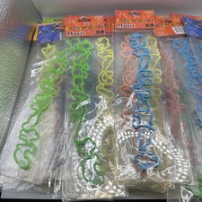 50 Individual Pieces Assorted Silly Bands Rubber Band Bracelets New