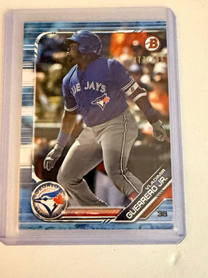 2019 Bowman Vladimir Guerrero Jr Blue Jays BP-1 Prospects Sky Blue #471/499
