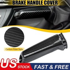 Handbrake Brake Handle Cover Carbon Black For Bmw E46 E90 E92 F30 F32 F80 New Handbrake Brake Handle Cover Carbon Black For Bmw E46 E90 E92 F30 F32 F80 New
