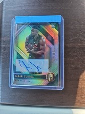 2020 Panini Gold Standard Golden Nuggets Jabari Zuniga Auto 127/199 Chargers
